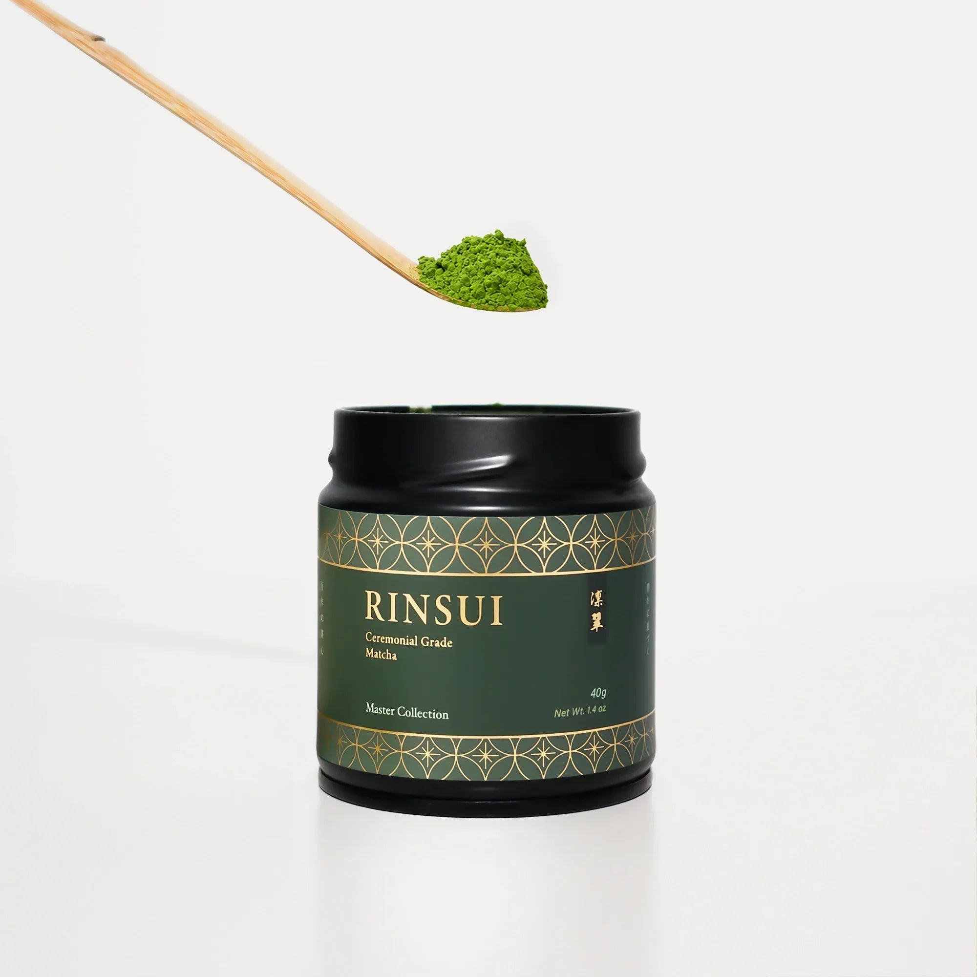 RINSUI Master Collection pure single-origin best japanese ceremonial grade matcha from Kagoshima with smooth velvet texture and deep umami 3