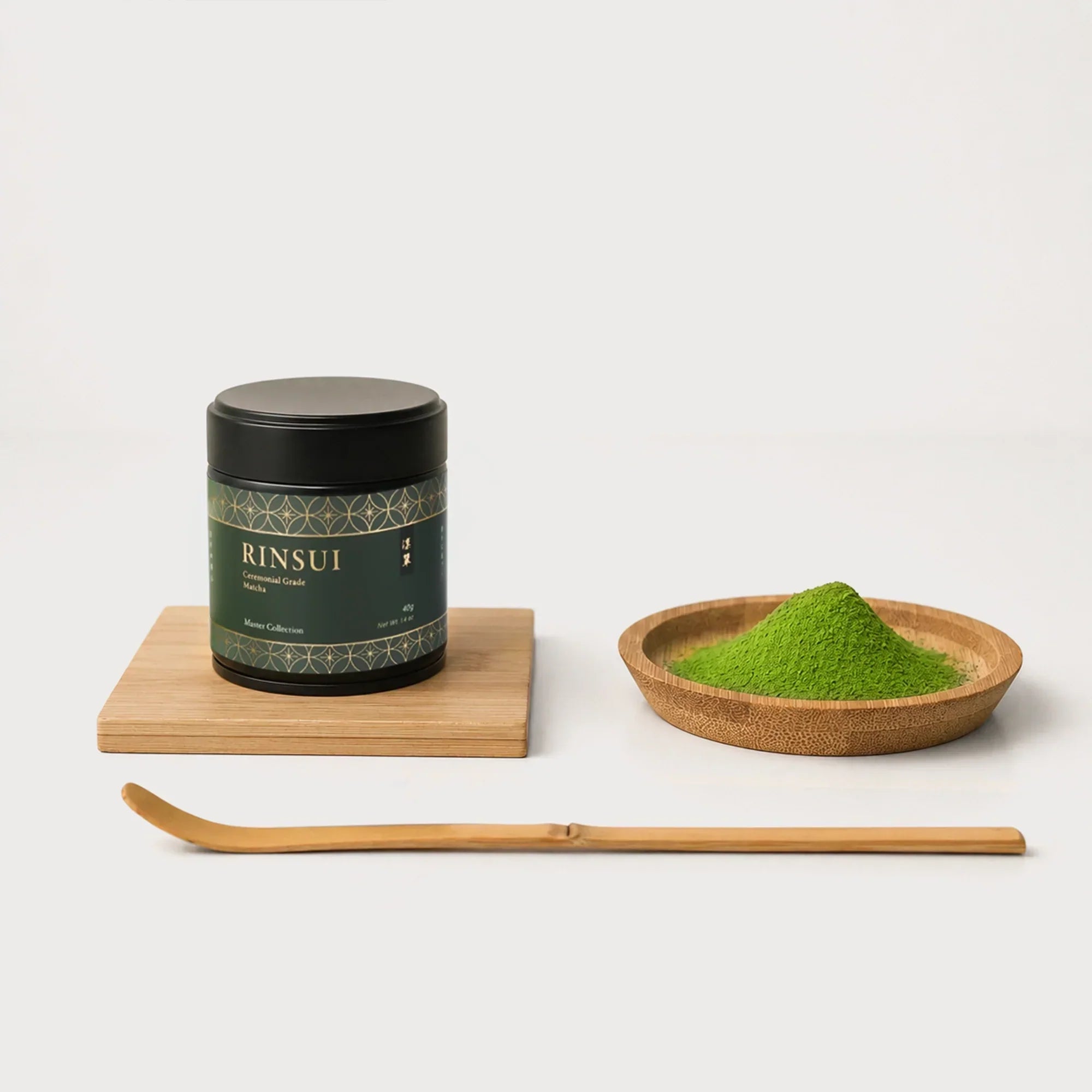 RINSUI Master Collection pure single-origin best japanese ceremonial grade matcha from Kagoshima with smooth velvet texture and deep umami 5